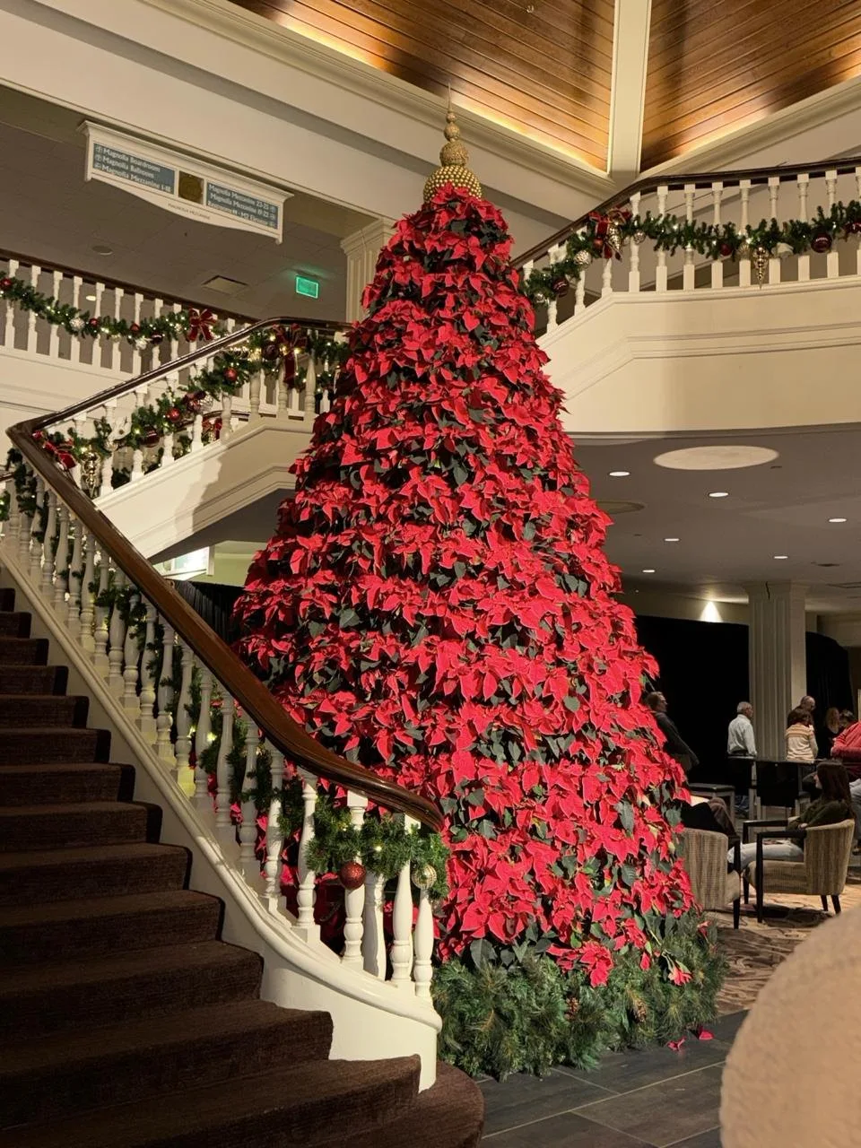 Christmas at Opryland on a previous Sage Travel Services trip